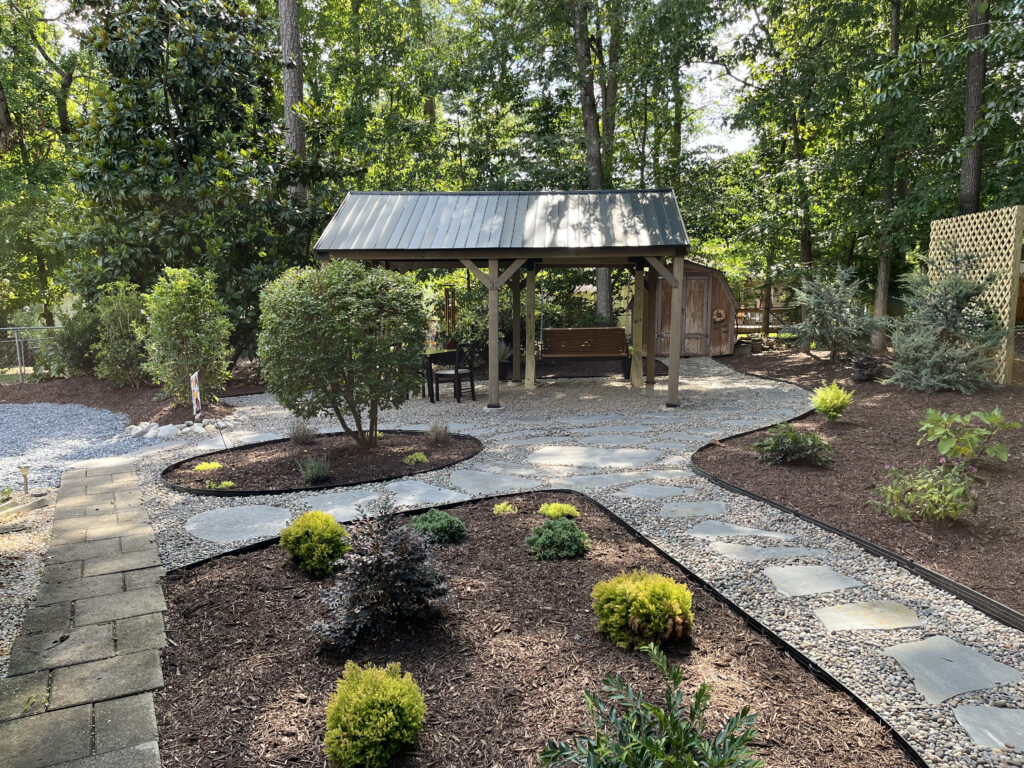 Landscape design by Edison Landscaping in Raleigh, NC
