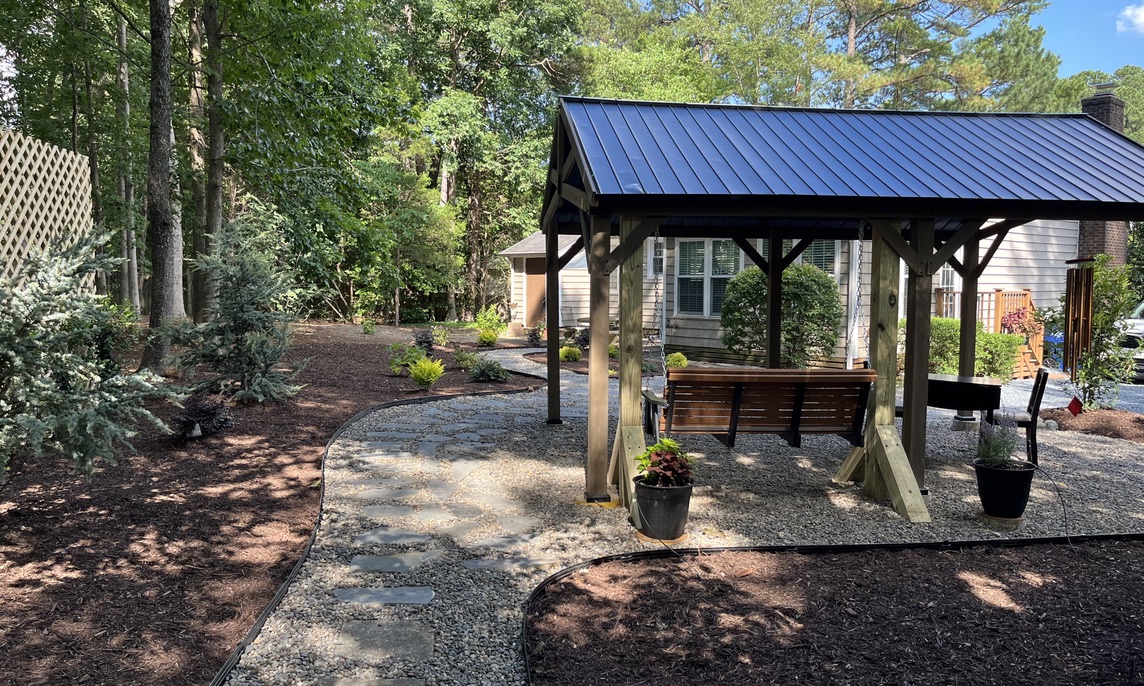 Landscape design by Edison Landscaping. Landscape design by Edison Landscaping.
